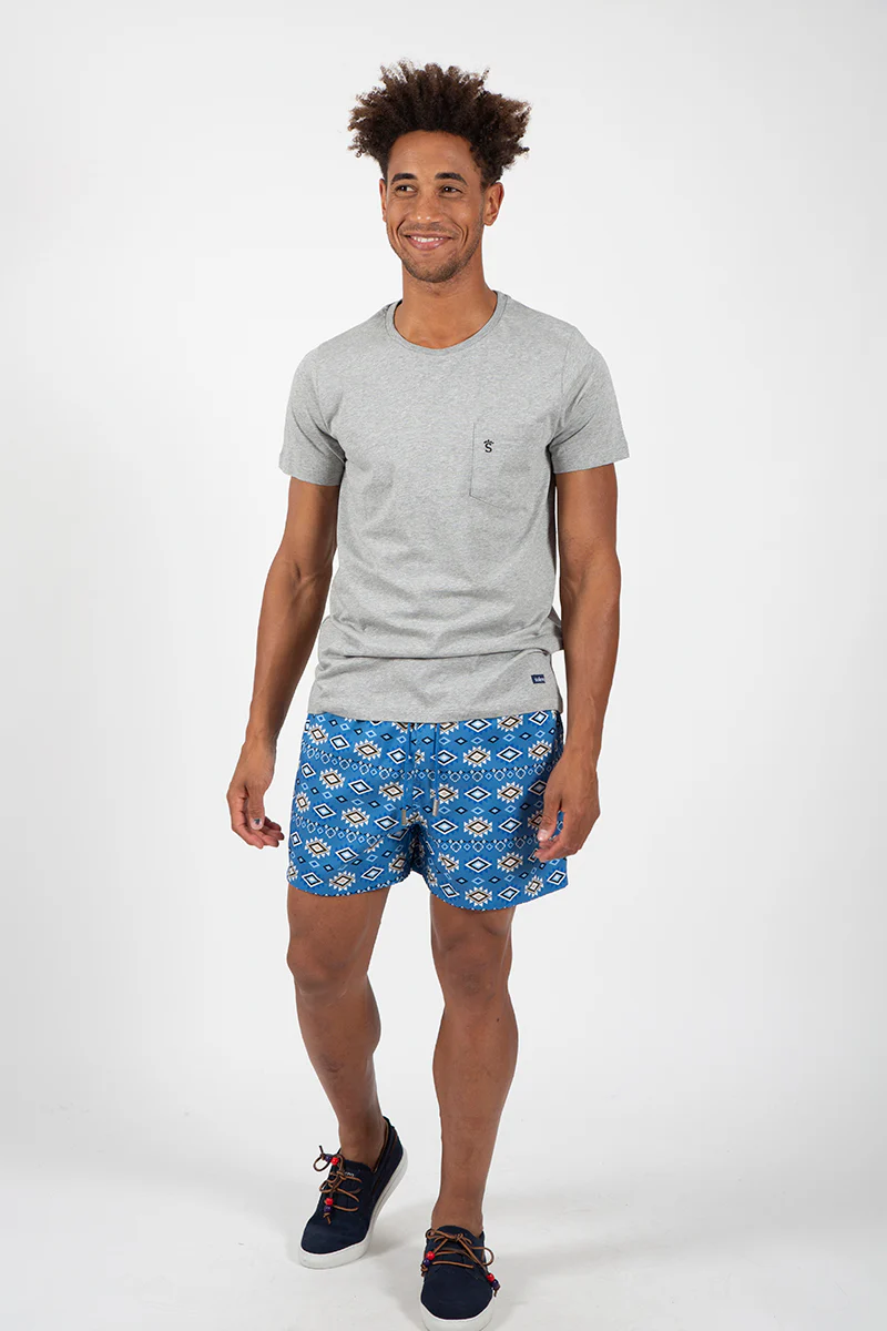 Bañador Estampado Étnico Blue - Image 3