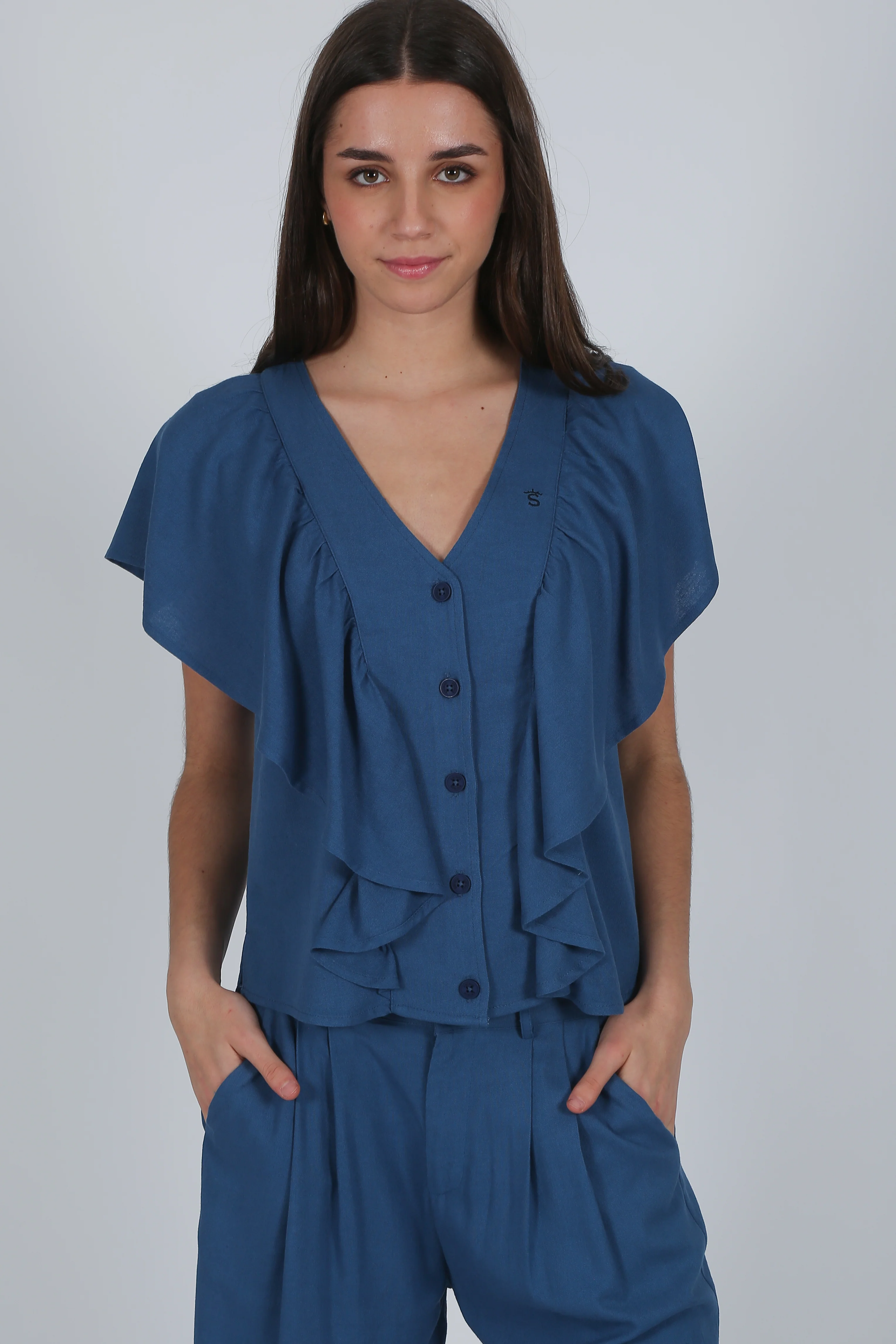 Blusa Azul