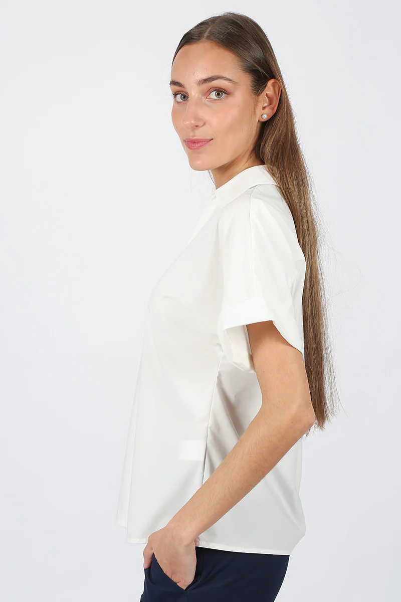 Blusa Blanca Botones - Image 5