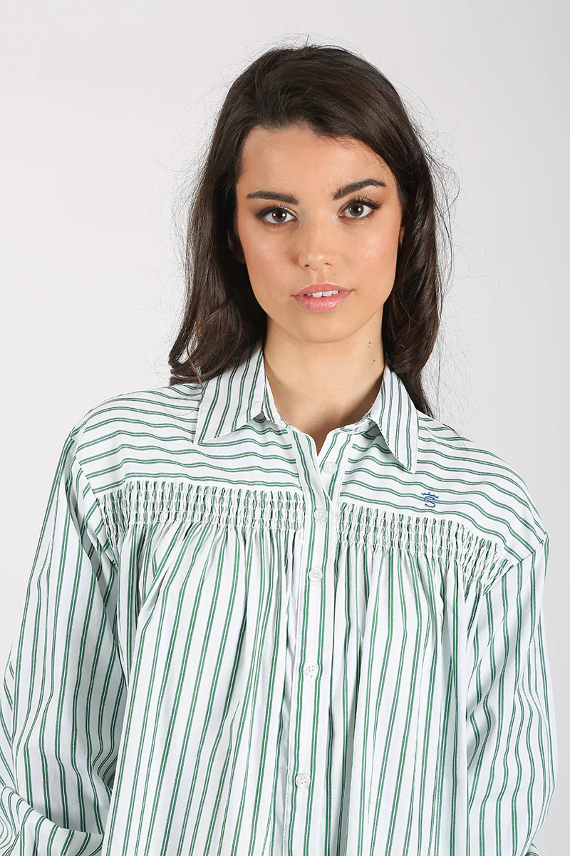 Blusa Rayas Verde - Image 4