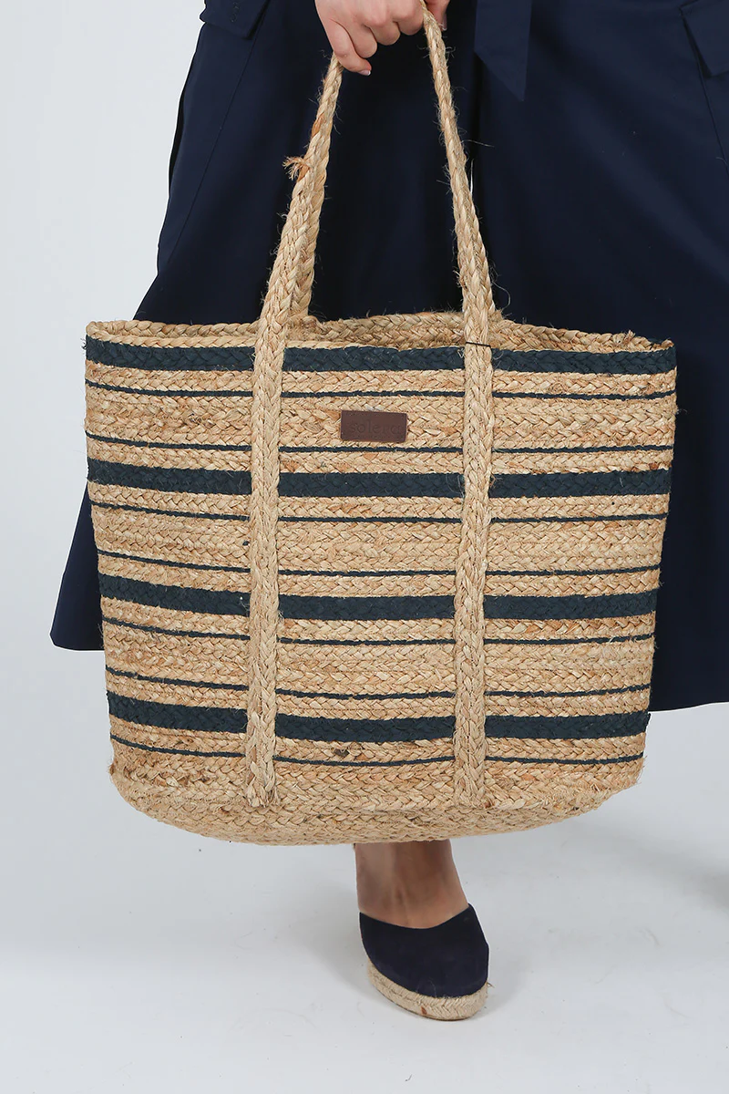 Bolso Rayas Marino - Image 2