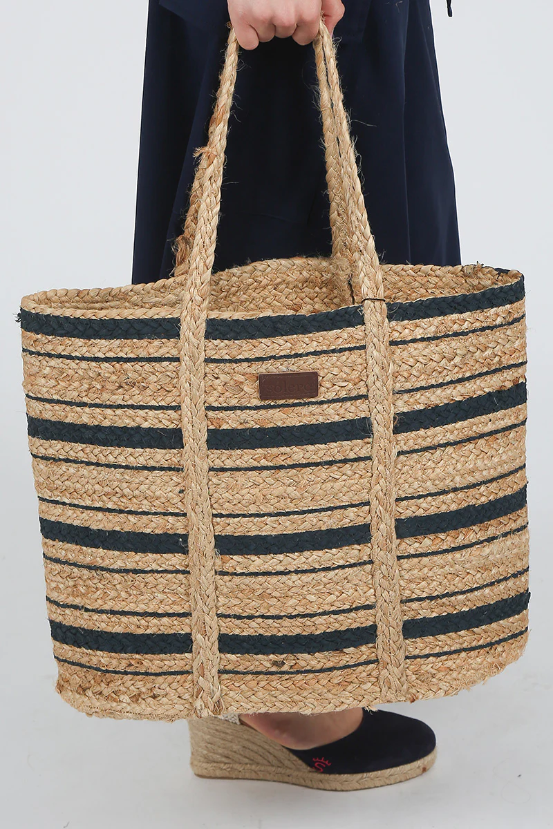 Bolso Rayas Marino - Image 4