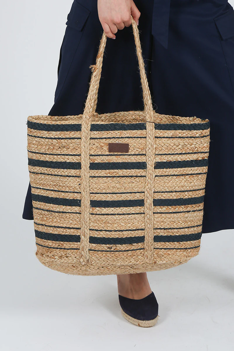 Bolso Rayas Marino - Image 6