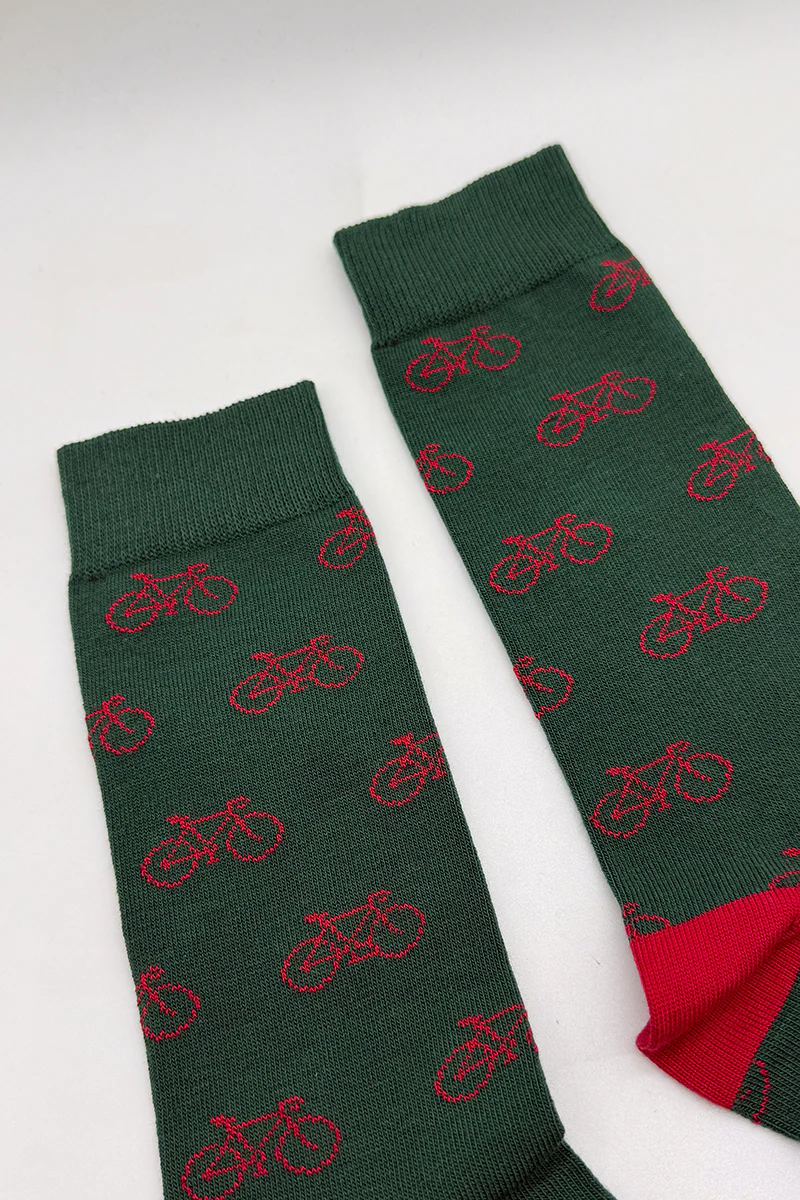Calcetines Verde Bicicletas - Image 2