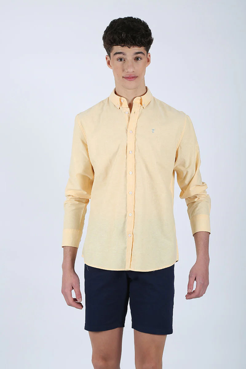 Camisa Amarillo Pastel
