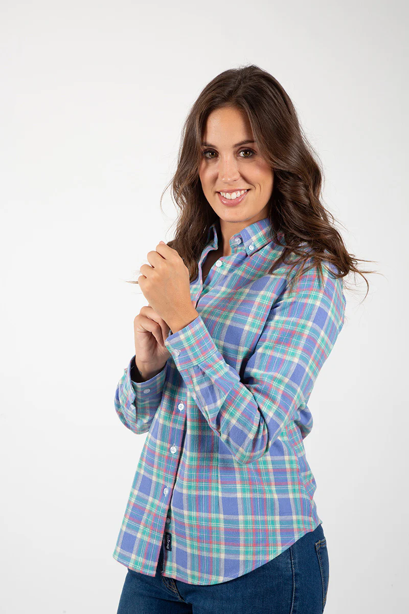 Camisa Azul Cuadros - Image 3