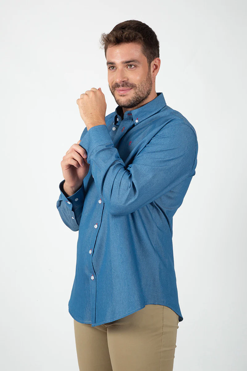 Camisa Tejana Azul - Image 2