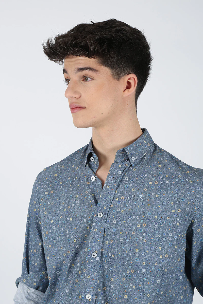 Camisa Azul
