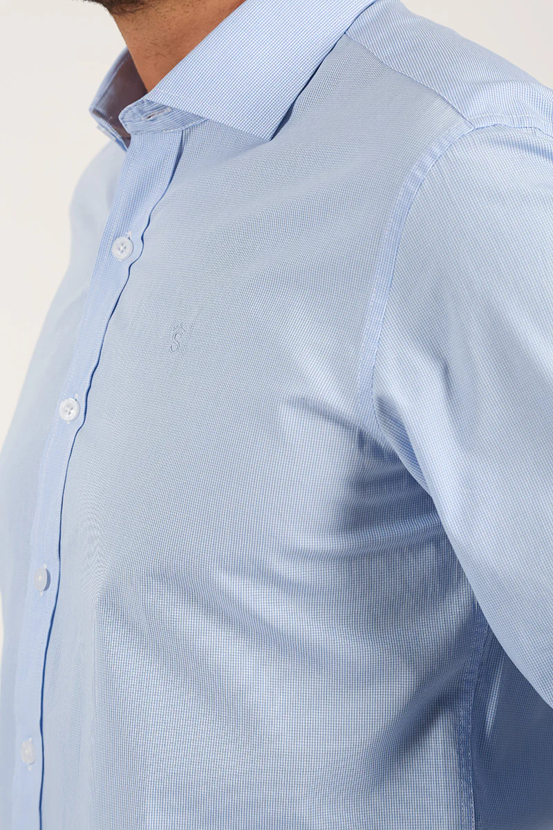 Camisa Vestir Azul - Image 3