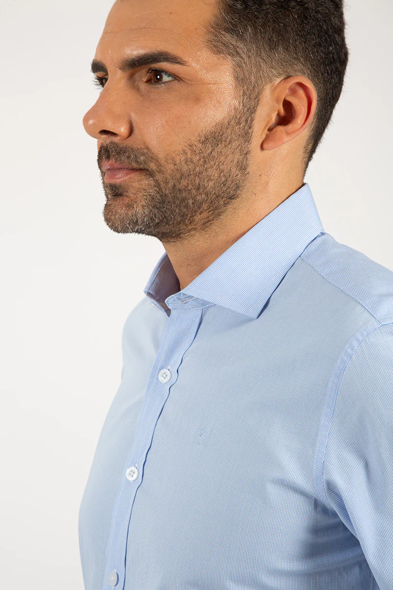 Camisa Vestir Azul - Image 4