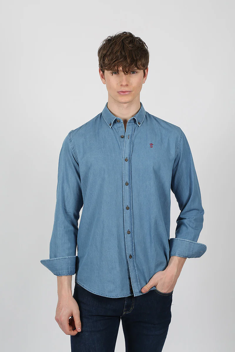 Camisa Tejana Azul - Image 4