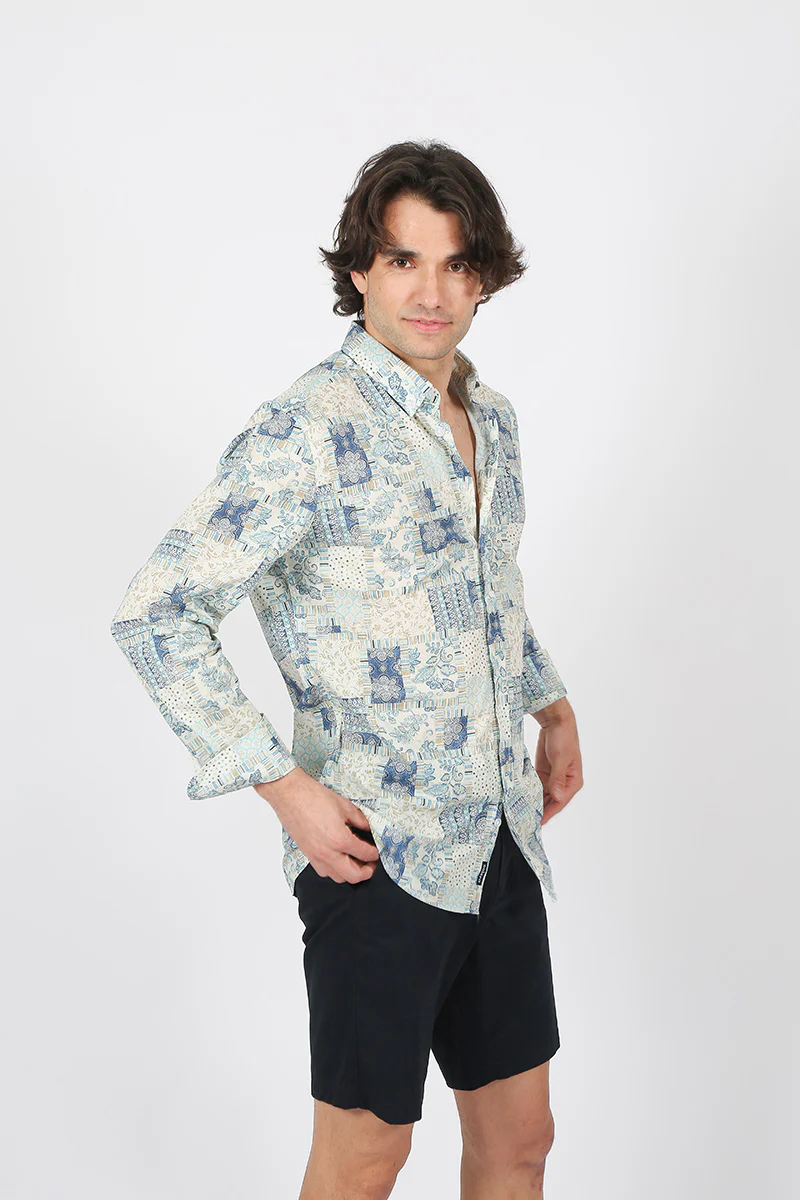 Camisa Azul