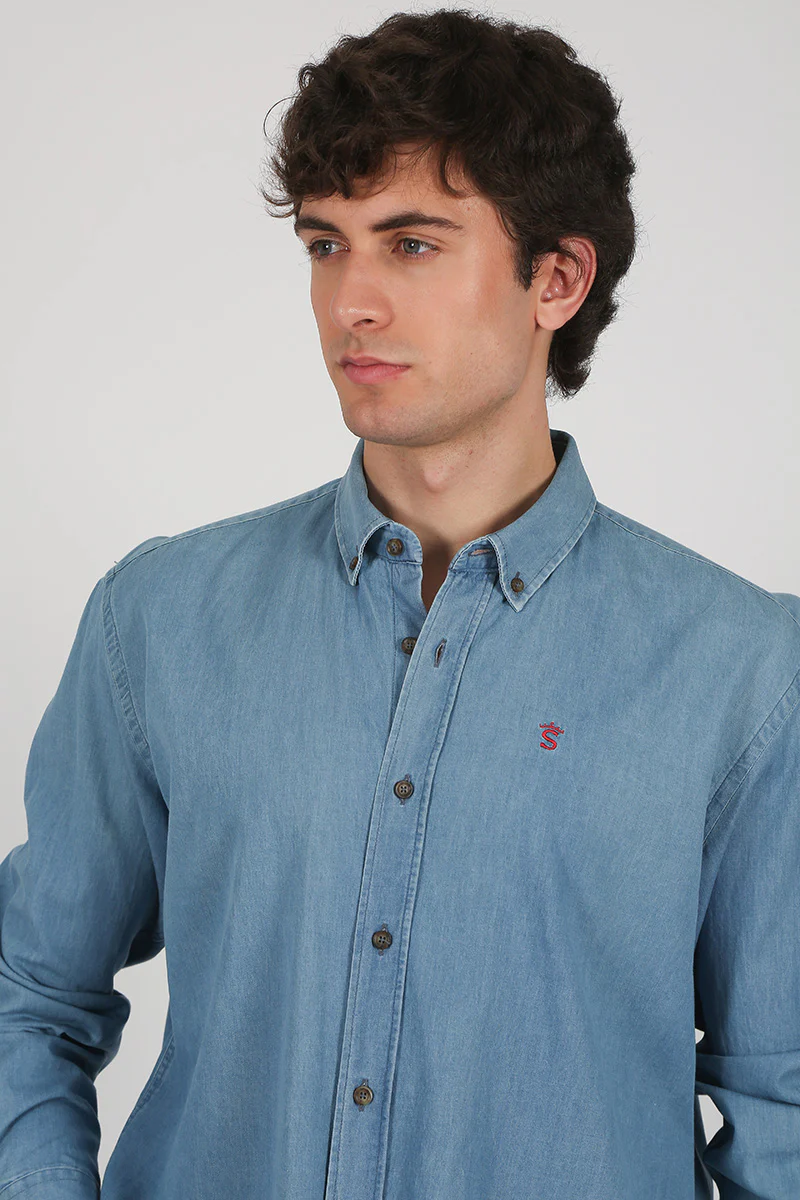 Camisa Azul