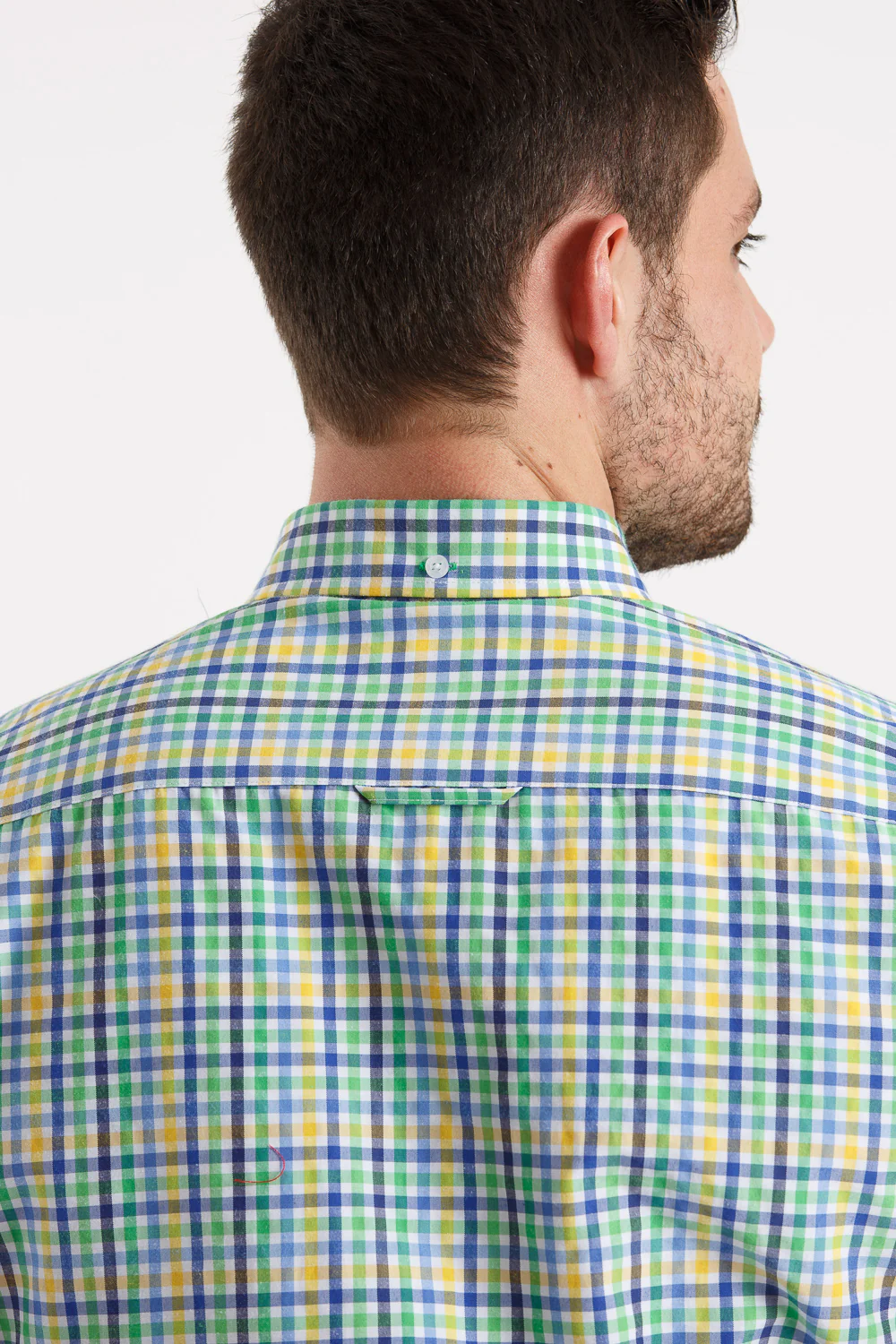 Camisa azul cuadro - Image 13