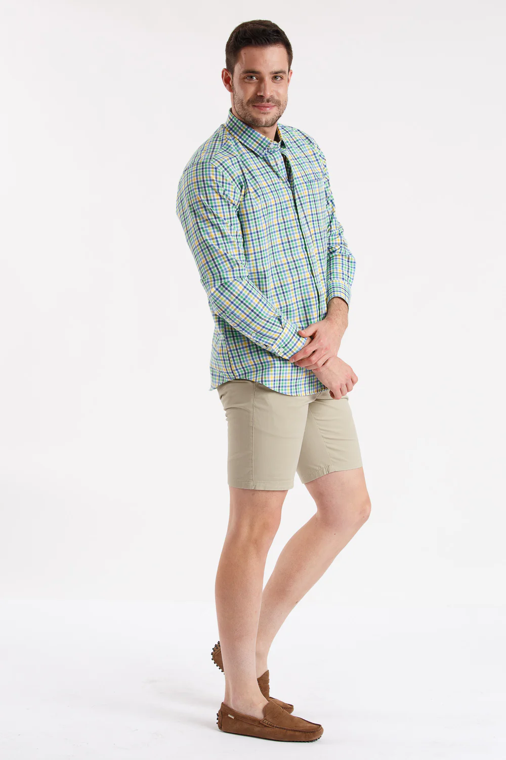 Camisa azul cuadro - Image 6