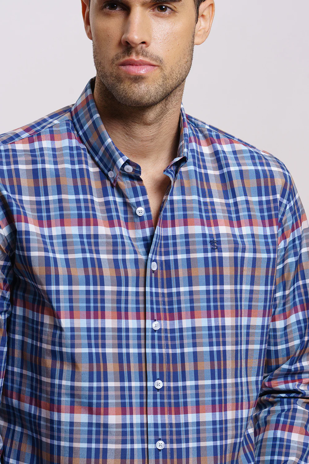 Camisa Azul Multicolor - Image 2