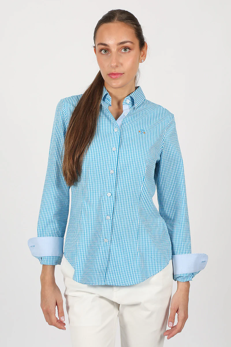 camisa Azul Turquesa - Image 4