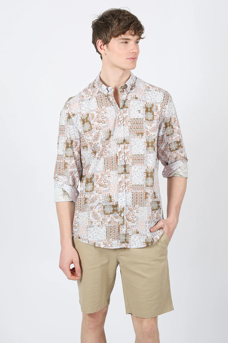 Camisa Beige