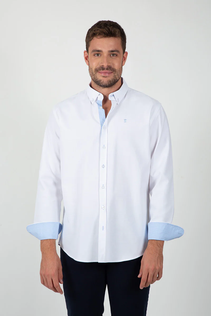 Camisa oxford blanca - Image 4