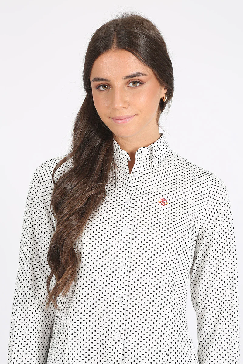 Camisa Lunares Blanco - Image 2