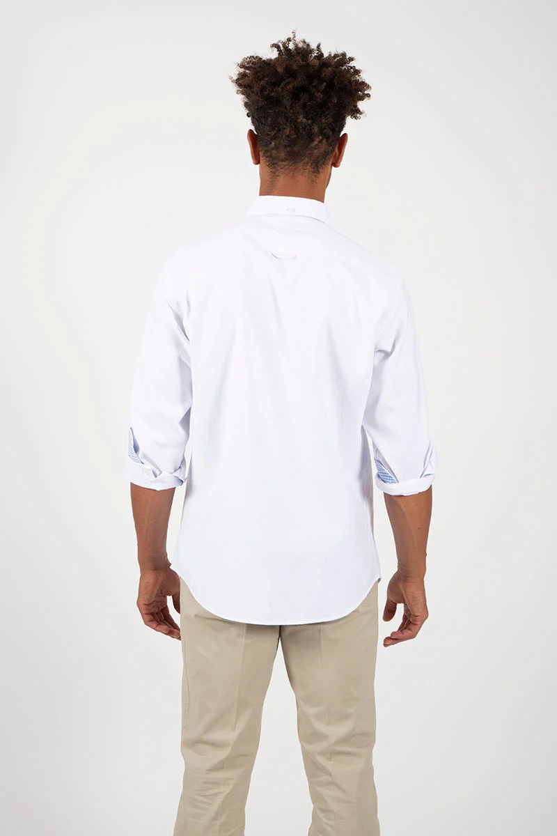Camisa Oxford Blanco - Image 5