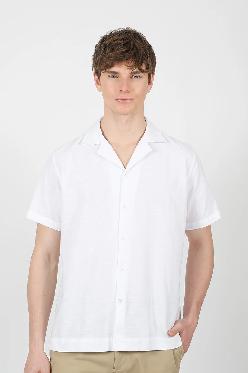 Camisa Lino Blanco