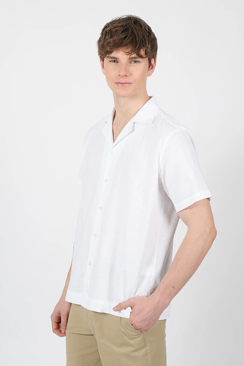 Camisa Lino Blanco - Image 4