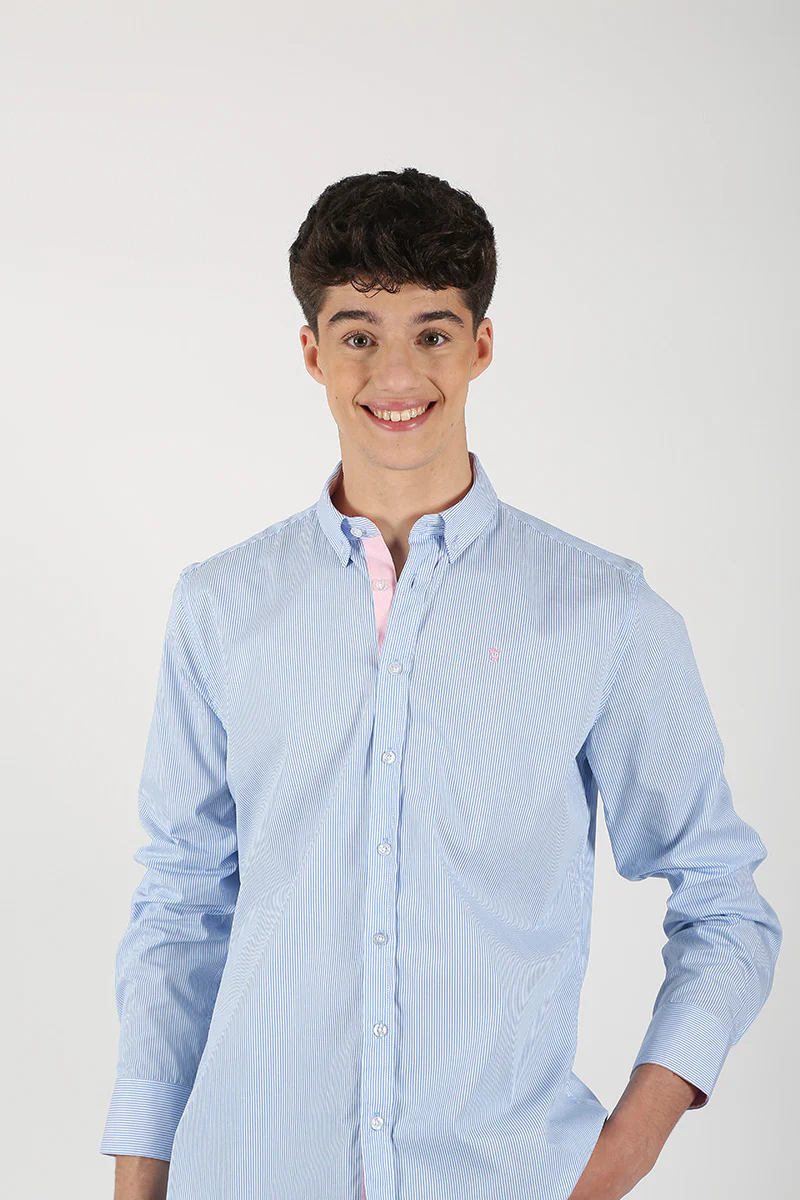 Camisa Celeste - Image 4
