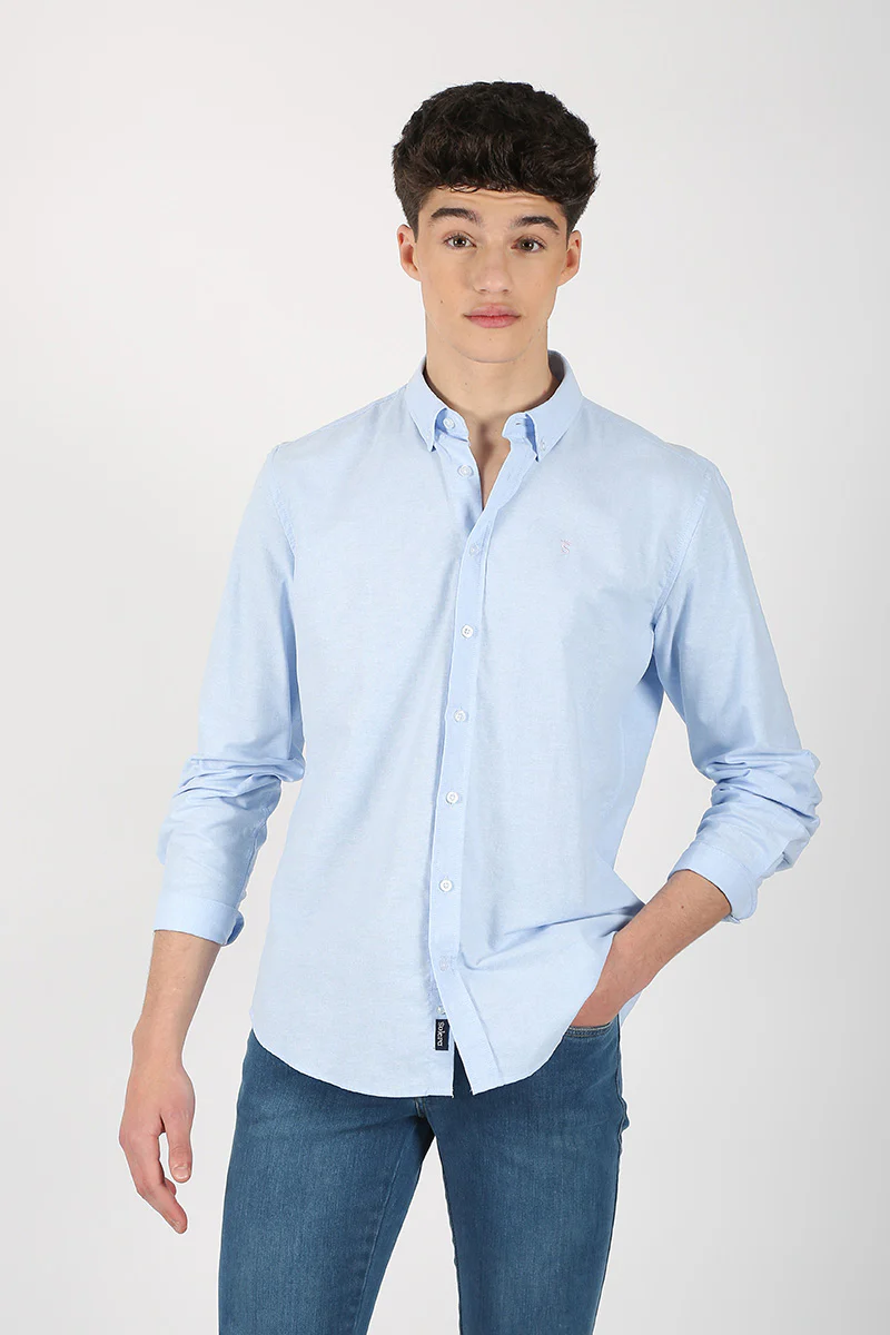 Camisa Celeste