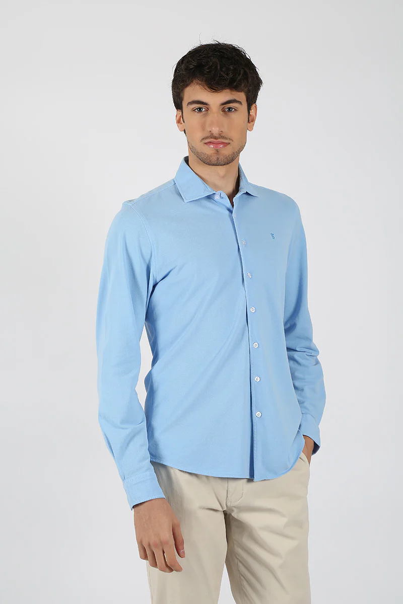 Camisa Polo Azul Celeste - Image 2