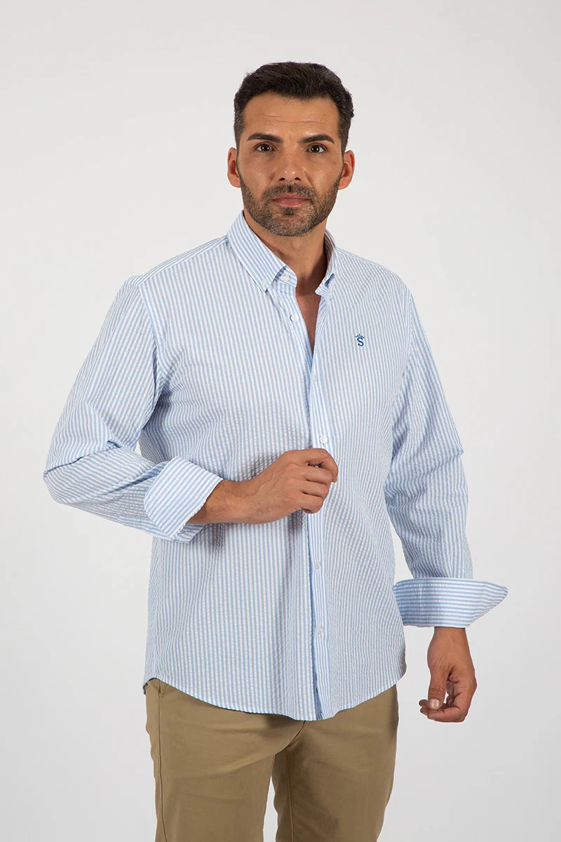 Camisa Celeste - Image 3