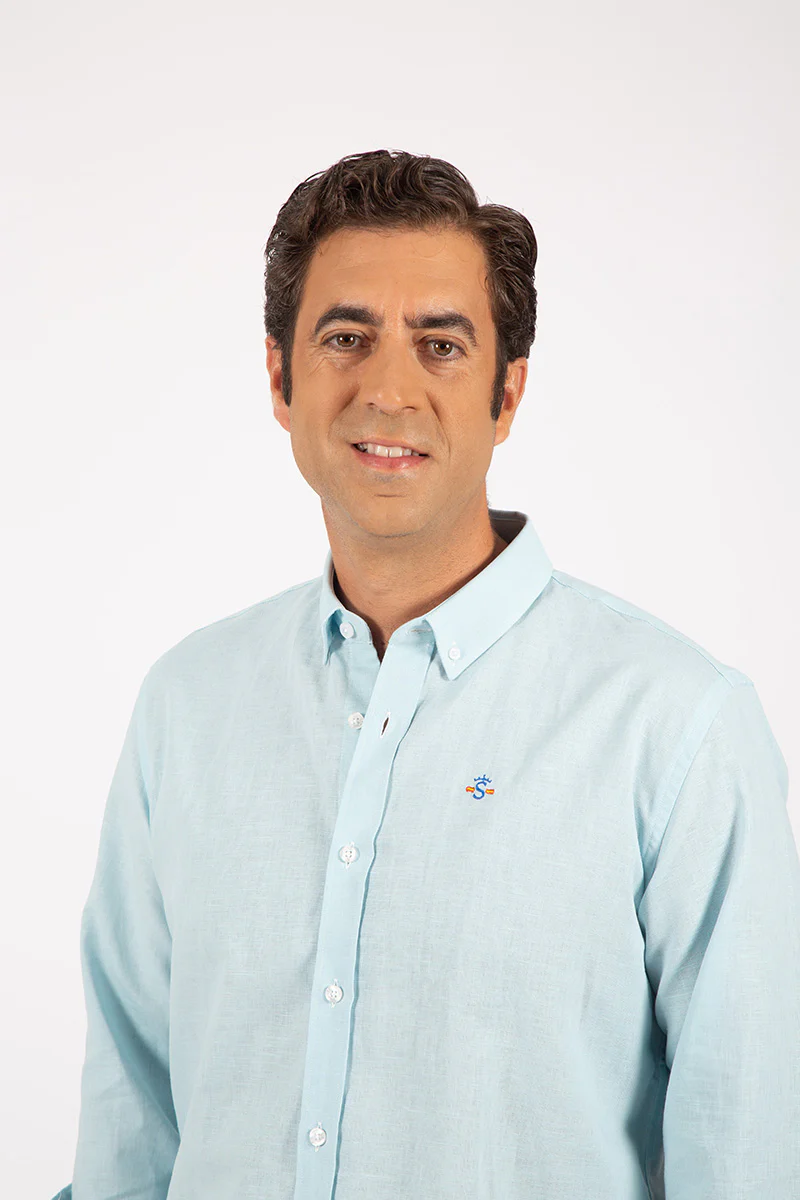 Camisa Lino Celeste - Image 2