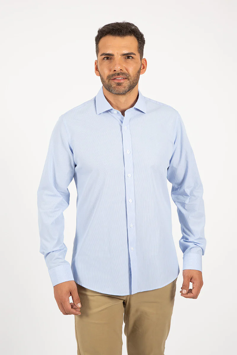 Camisa mini raya Celeste - Image 3