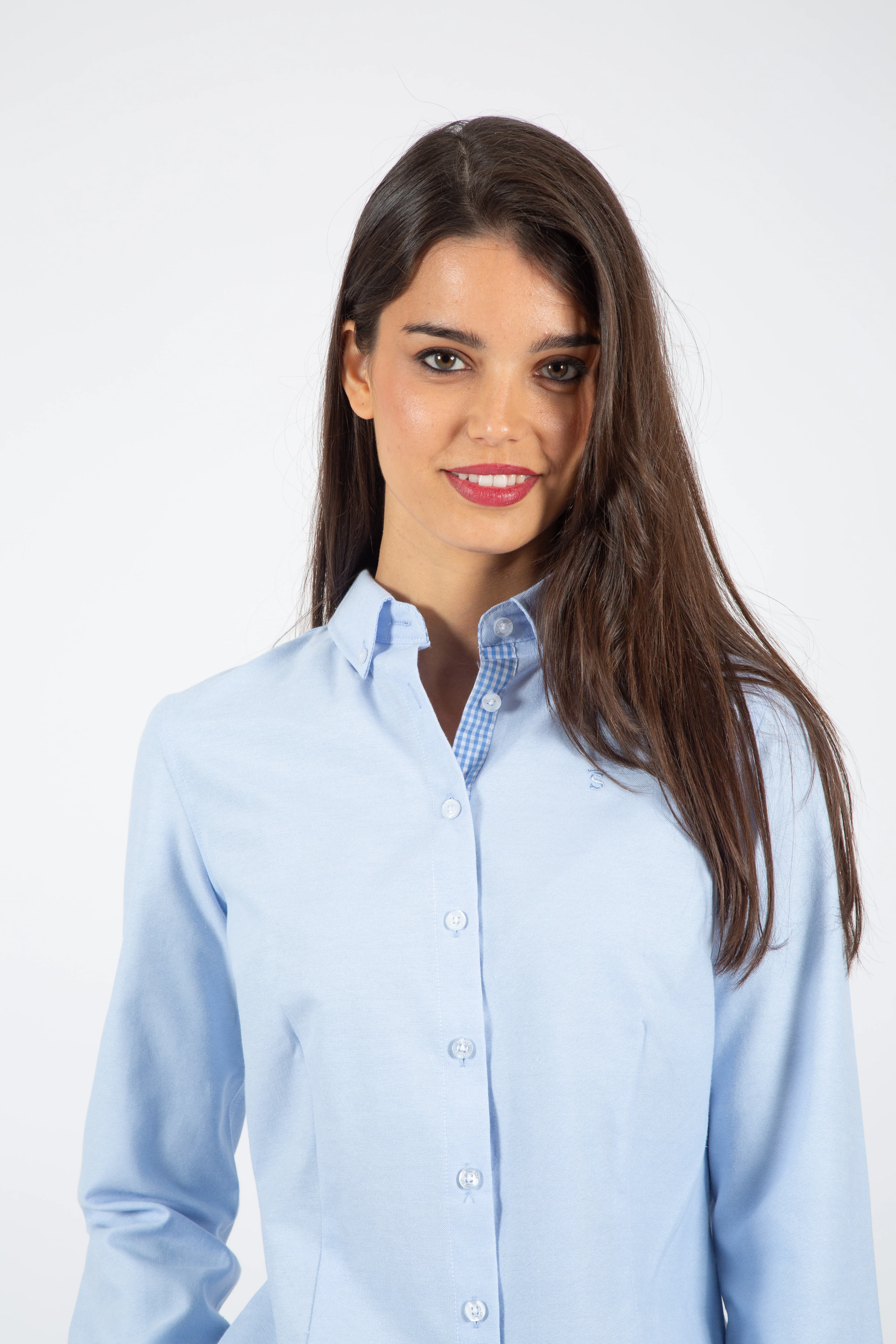Camisa Oxford Celeste - Image 4