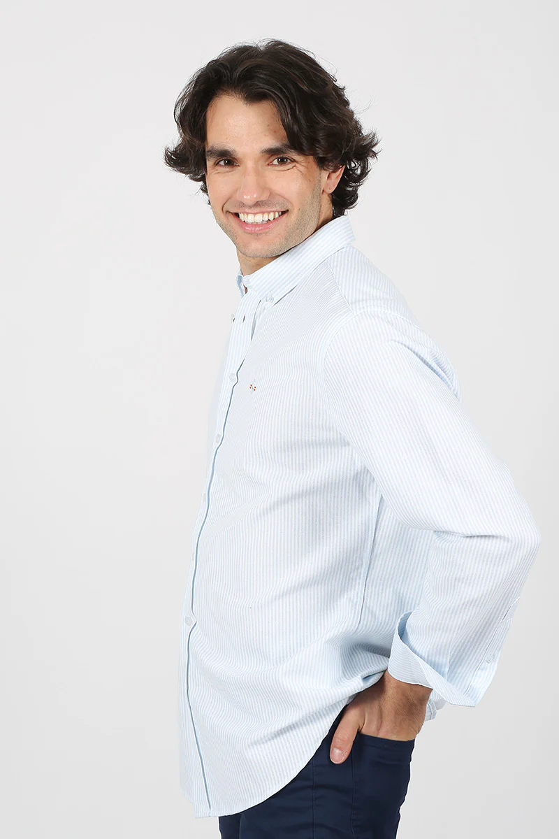 Camisa Celeste