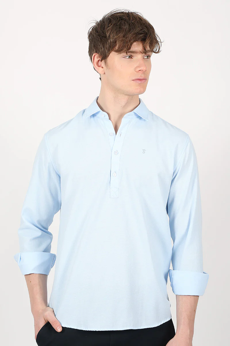 Camisa Celeste - Image 3