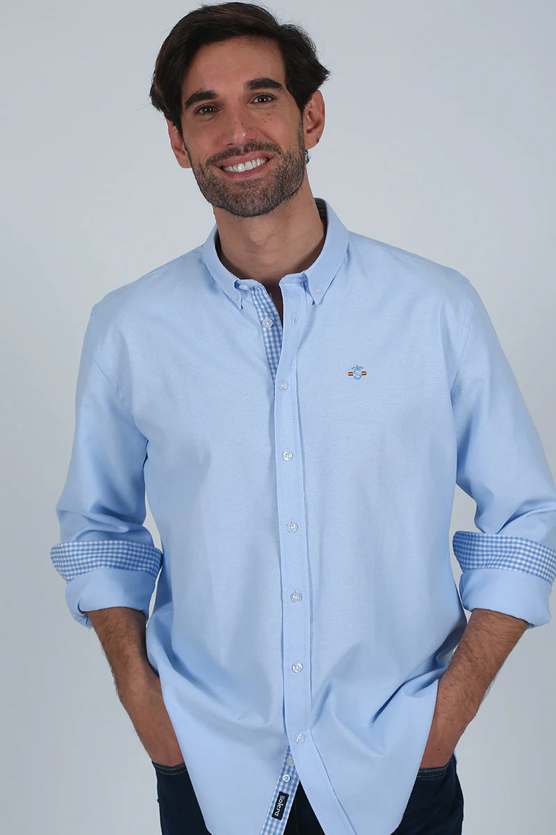 Camisa Celeste
