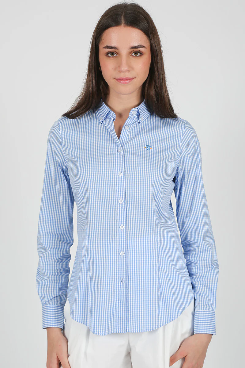 Camisa Celeste