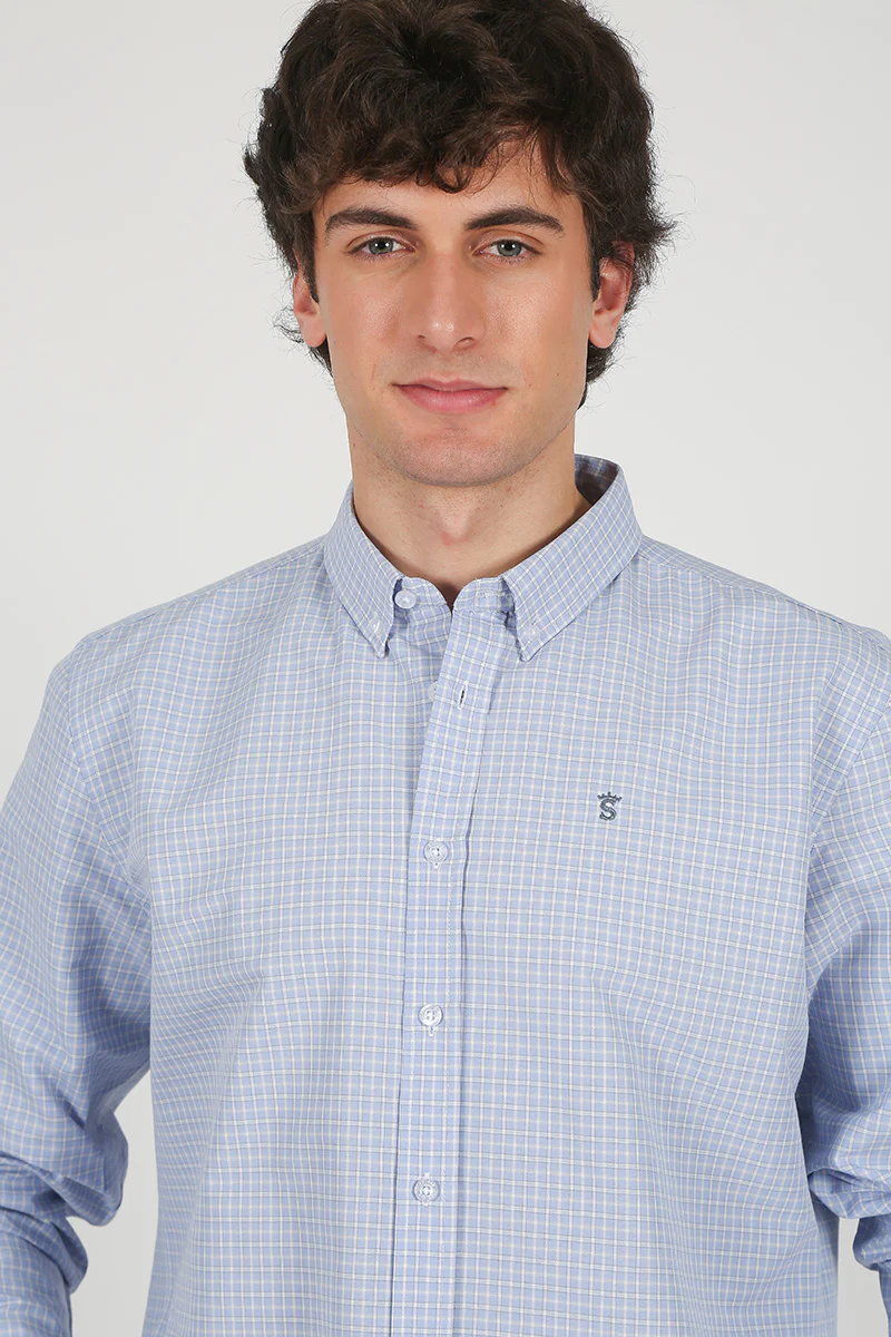 Camisa Celeste