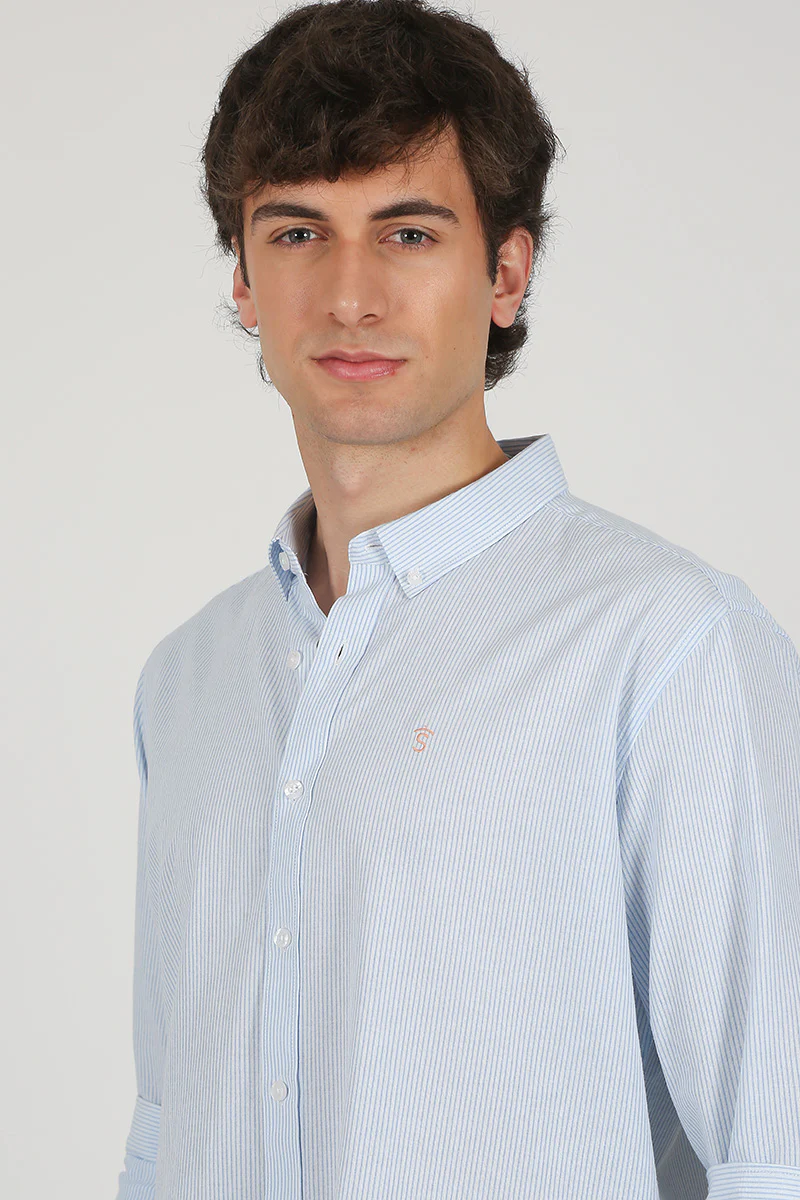 Camisa Celeste
