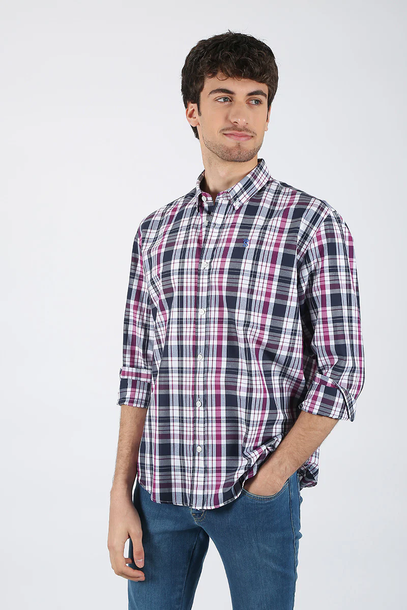 Camisa Ciruela