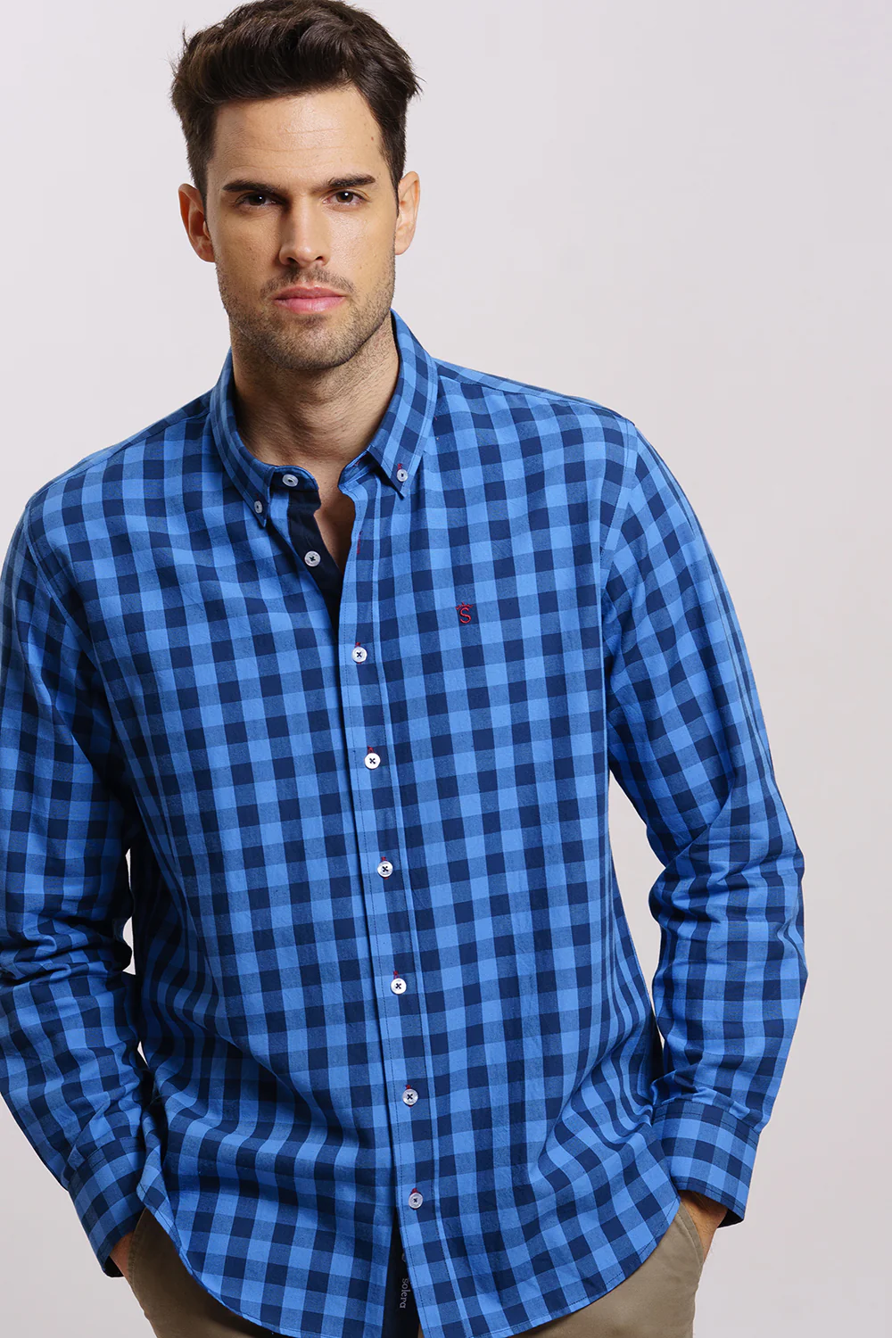 Camisa Cuadro Azul - Image 2
