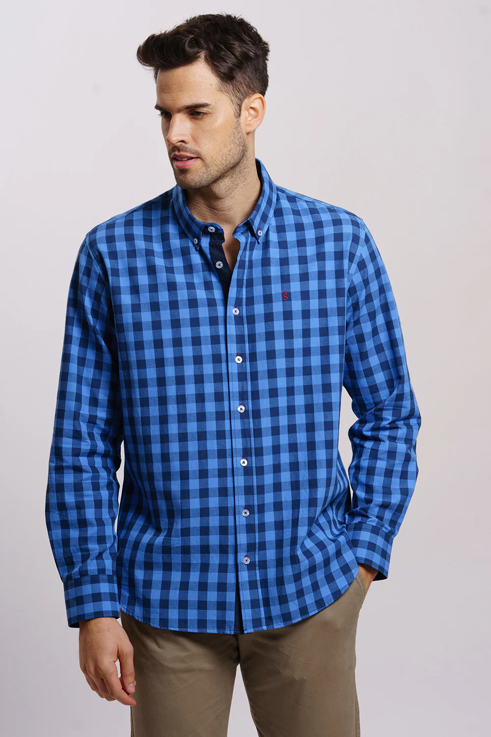 Camisa Cuadro Azul - Image 3