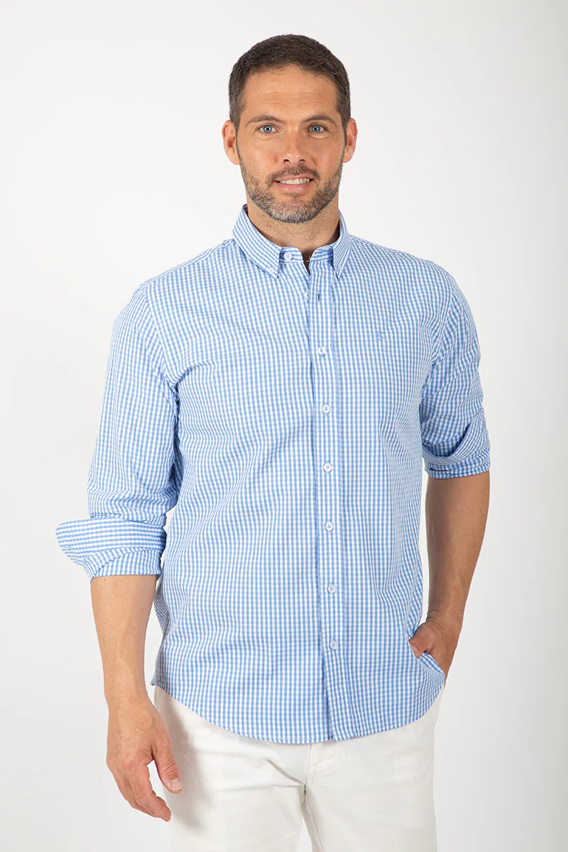 Camisa vichi celeste