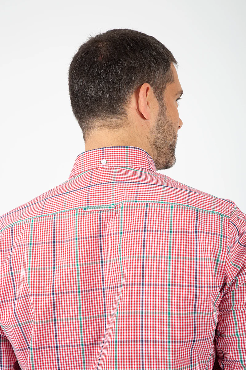 Camisa cuadros rojo - Image 4