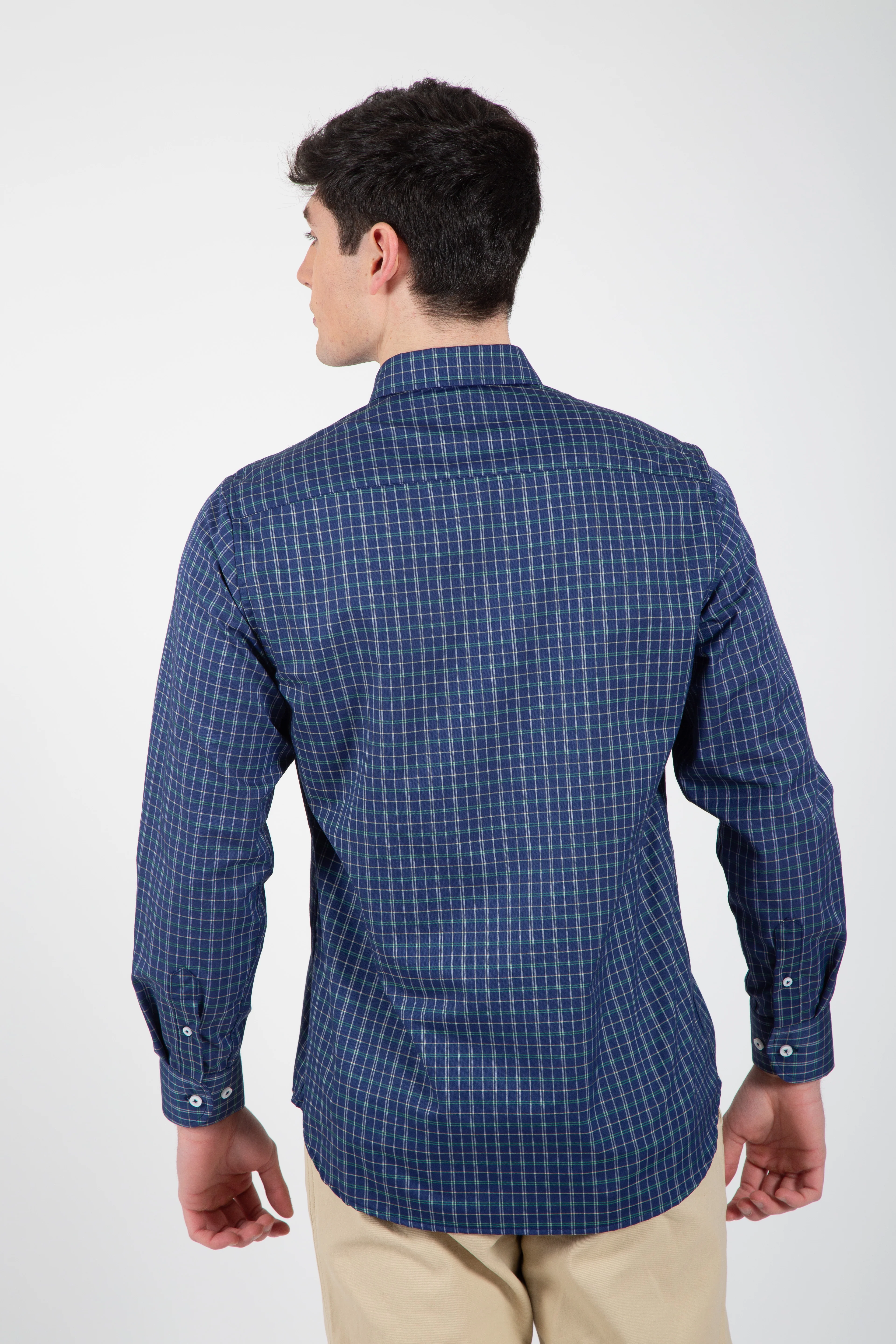 Camisa Azul Cuadros - Image 5