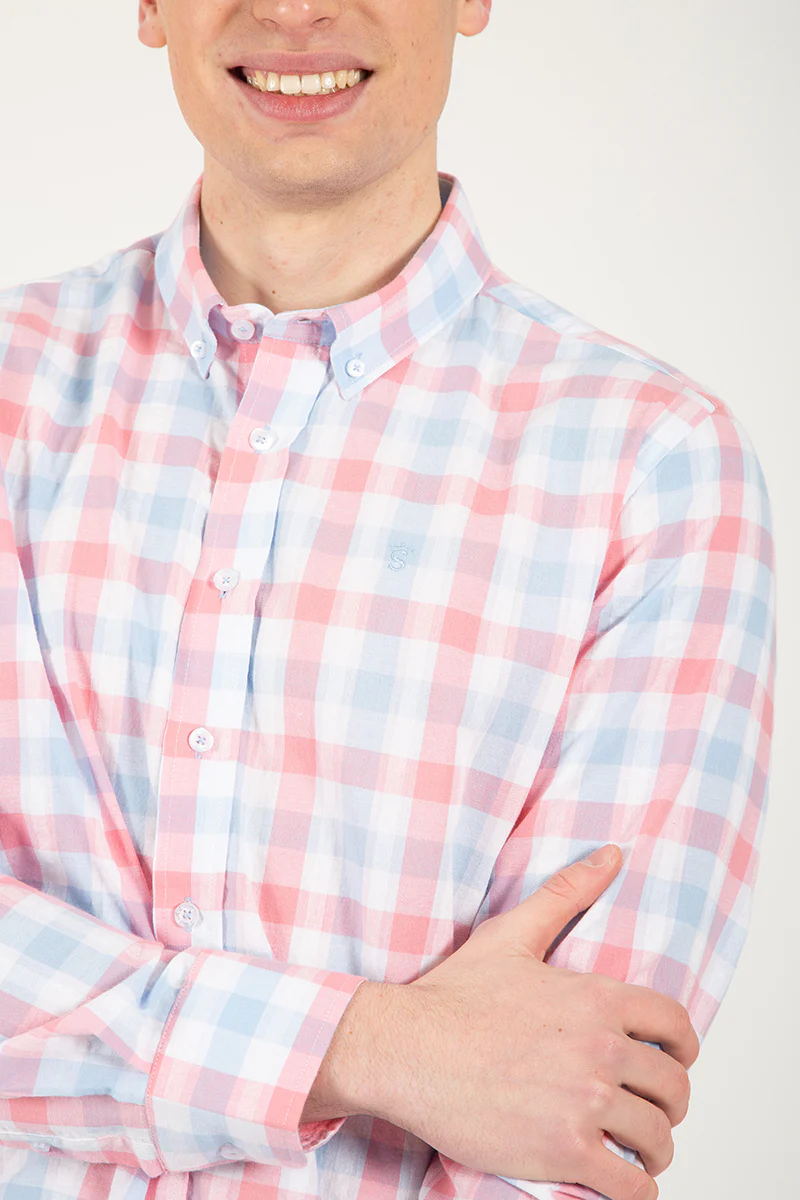 Camisa cuadros rosa - Image 2