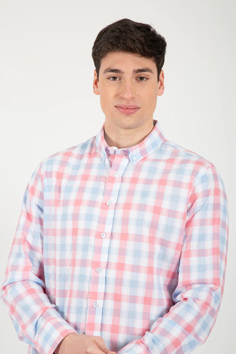Camisa cuadros rosa - Image 3