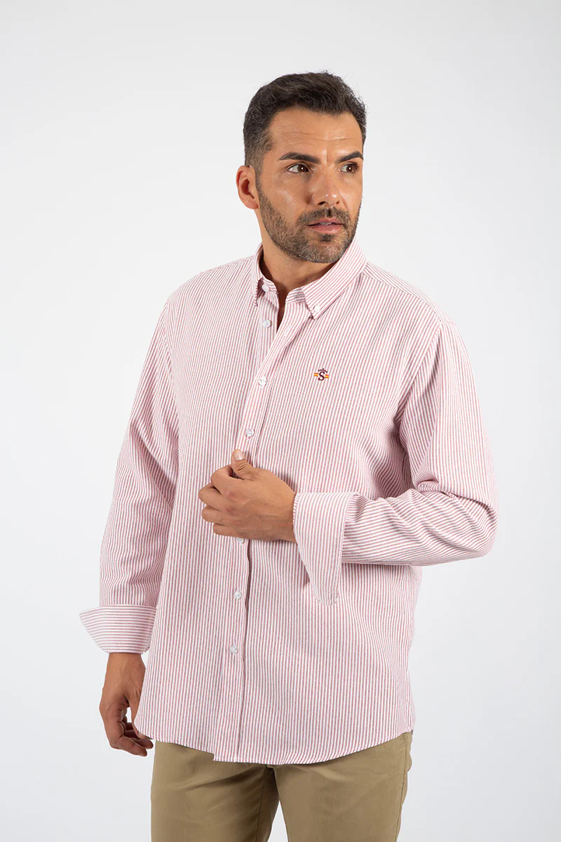 Camisa Oxford Granate - Image 2