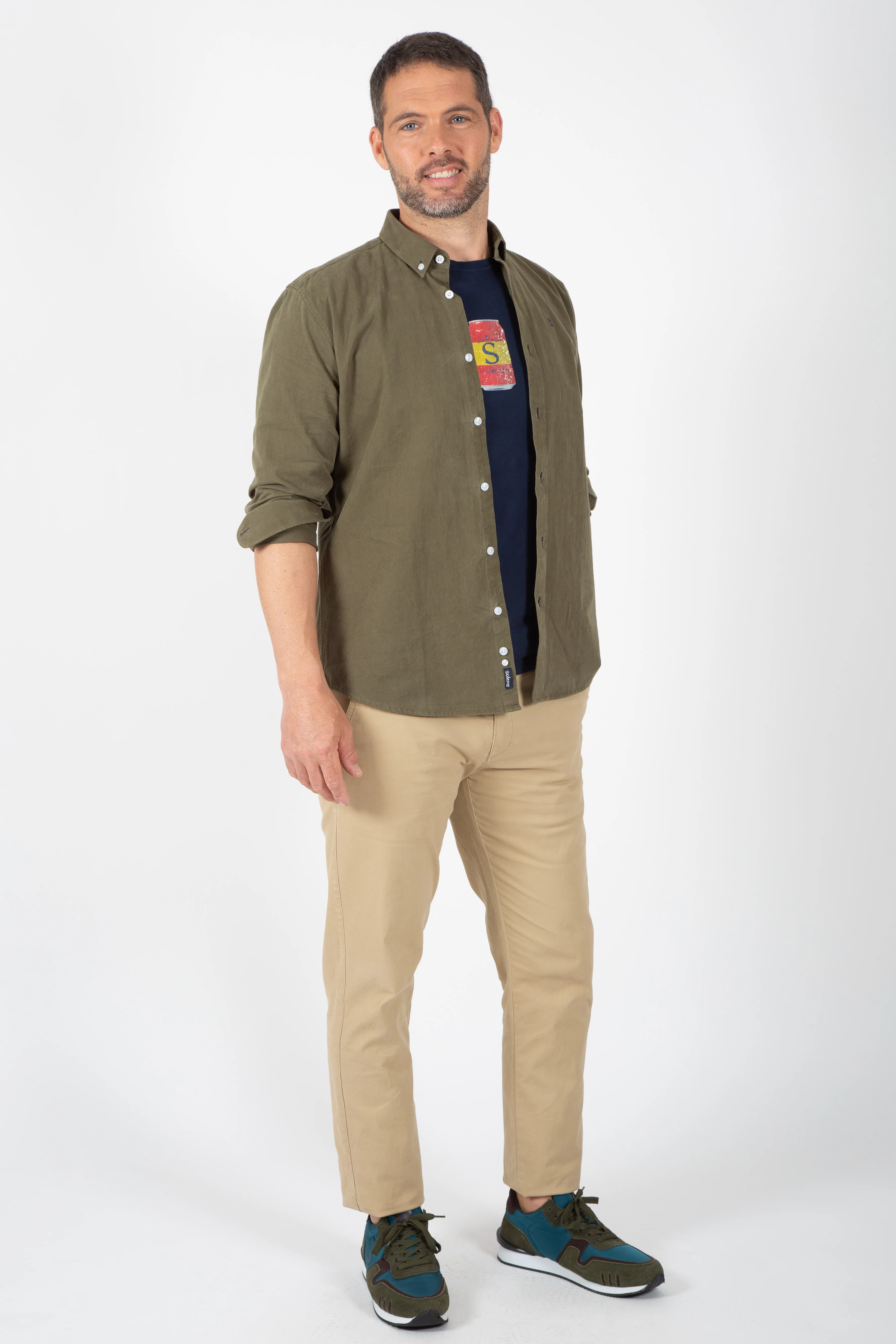 Camisa verde kaki - Image 7